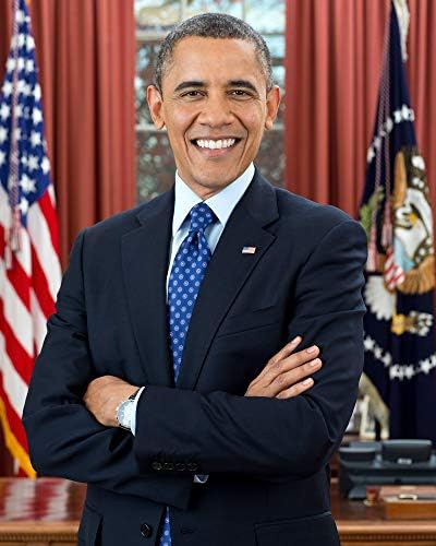 Barack Obama Fotó - a Történelmi Mű a 2012 - USA Elnök Portré - (8,5 x 11) - Matt