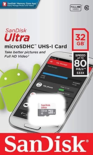 Sandisk 32GB 32G Micro SDHC Ultra (10 Pack) MicroSD-TF Flash Memóriakártya a High Speed Class 10 SDSQUNR-032G-GN3MN