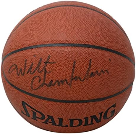 Wilt Chamberlain Los Angeles Lakers Aláírt Kosárlabda, Spalding PSA LOA - Dedikált Kosárlabda