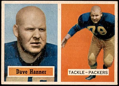 1957 Topps 21 Dave Hanner Green Bay Packers (Foci Kártya) NM+ Packers Arkansas