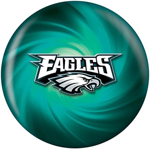 Strikeforce Bowling Hivatalosan Engedélyezett NFL Philadelphia Eagles Undrilled Bowling Golyó
