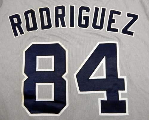 San Diego Padres Rodriguez 84 Játék Kiadott Szürke Jersey - Játék Használt MLB Mezek