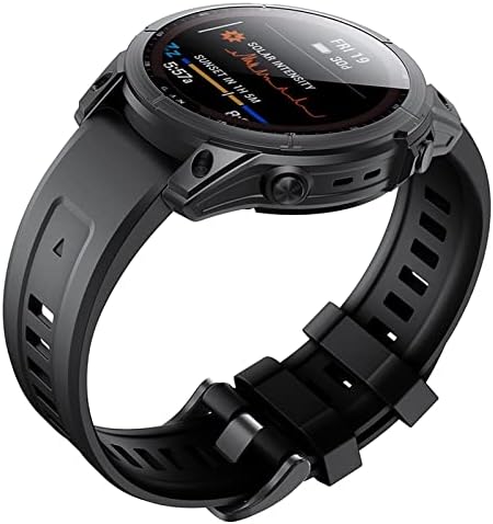 CYSUE Szilikon gyorskioldó Watchband Szíj, A Garmin Ösztön 2 Fenix 7 7 X 6 6X 5X Pro Smartwatch 26 22 20 MM Easyfit
