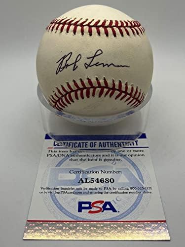 Bob Citrom Cleveland indians Aláírt Autogramot Hivatalos MLB Baseball PSA DNS - *80 - Dedikált Baseball