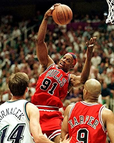 Dennis Rodman Aláírt Chicago Bulls Jersey - Beckett Hitelesítési Szolgáltatások BAS COA Hitelesített - Szakmailag Keretes