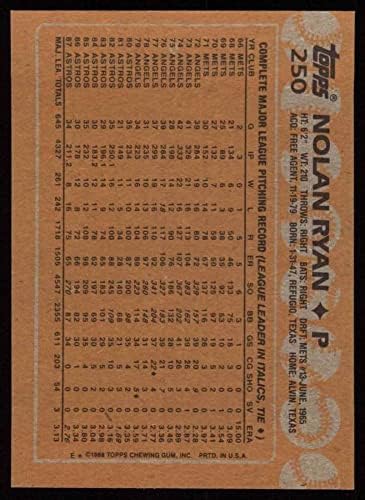 1988 Topps 250 Nolan Ryan Houston Astros (Baseball Kártya) NM/MT Astros