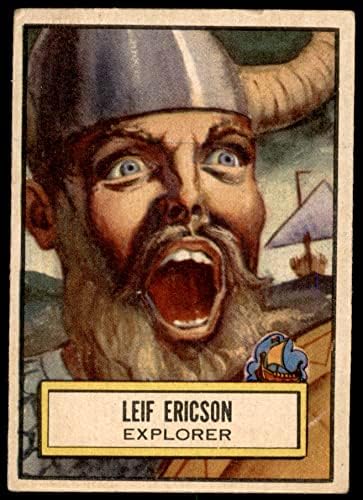1952 Topps 126 Leif Ericson (Kártya) VG