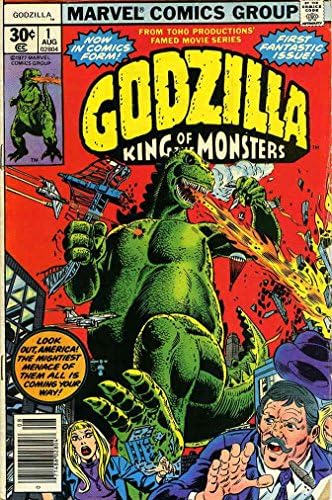 Godzilla 1 VF/NM ; Marvel képregény | Doug Moench Herb Trimpe