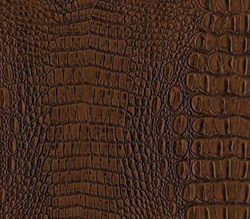 Vinil Krokodil Kakas Hamis Bőr Kárpit 54 Széles által Értékesített Az Udvaron (Topaz)
