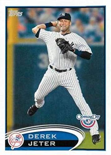 2012 Topps Nyitó Nap 90 Derek Jeter Yankees MLB Baseball Kártya NM-MT