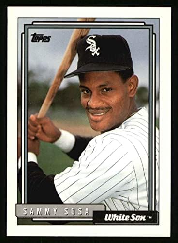 1992 Topps 94 Sammy Sosa Chicago White Sox (Baseball Kártya) NM/MT White Sox