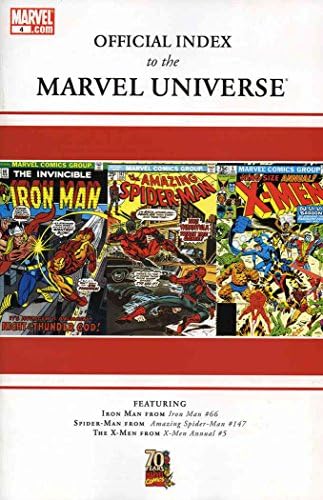 Hivatalos Index a Marvel Univerzum 4 VF ; Marvel képregény