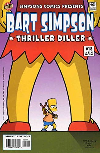 Simpsons Comics Bemutatja Bart Simpson 18 VF ; Bongo képregény
