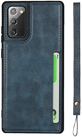 Cavor a Samsung Note 20 Tárca az Esetben a Kártya Birtokosának, [Állvány Funkció] PU Bőr Flip Card Slot Esetben Csuklópántot
